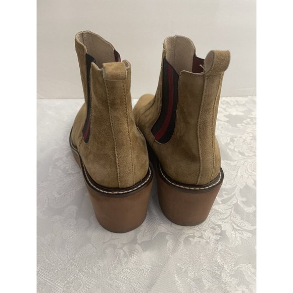 Cecilia New York Gemma Size 10 Slip On Low Wedge Boot Nutella Bootie - Picture 4 of 11